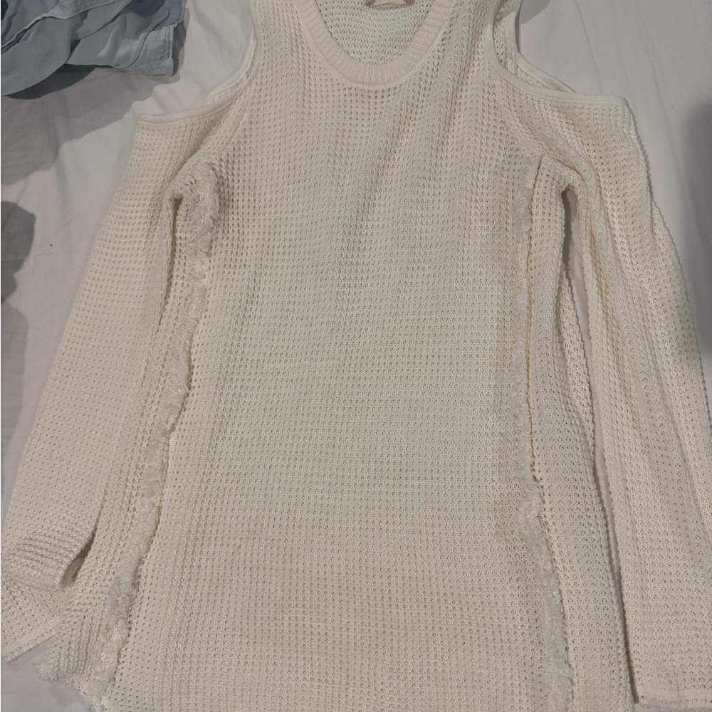Altar’d State Cold Shouler Knit Sweater